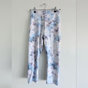 Good American Tie Dye Cropped Leggings Athleisure Size 2